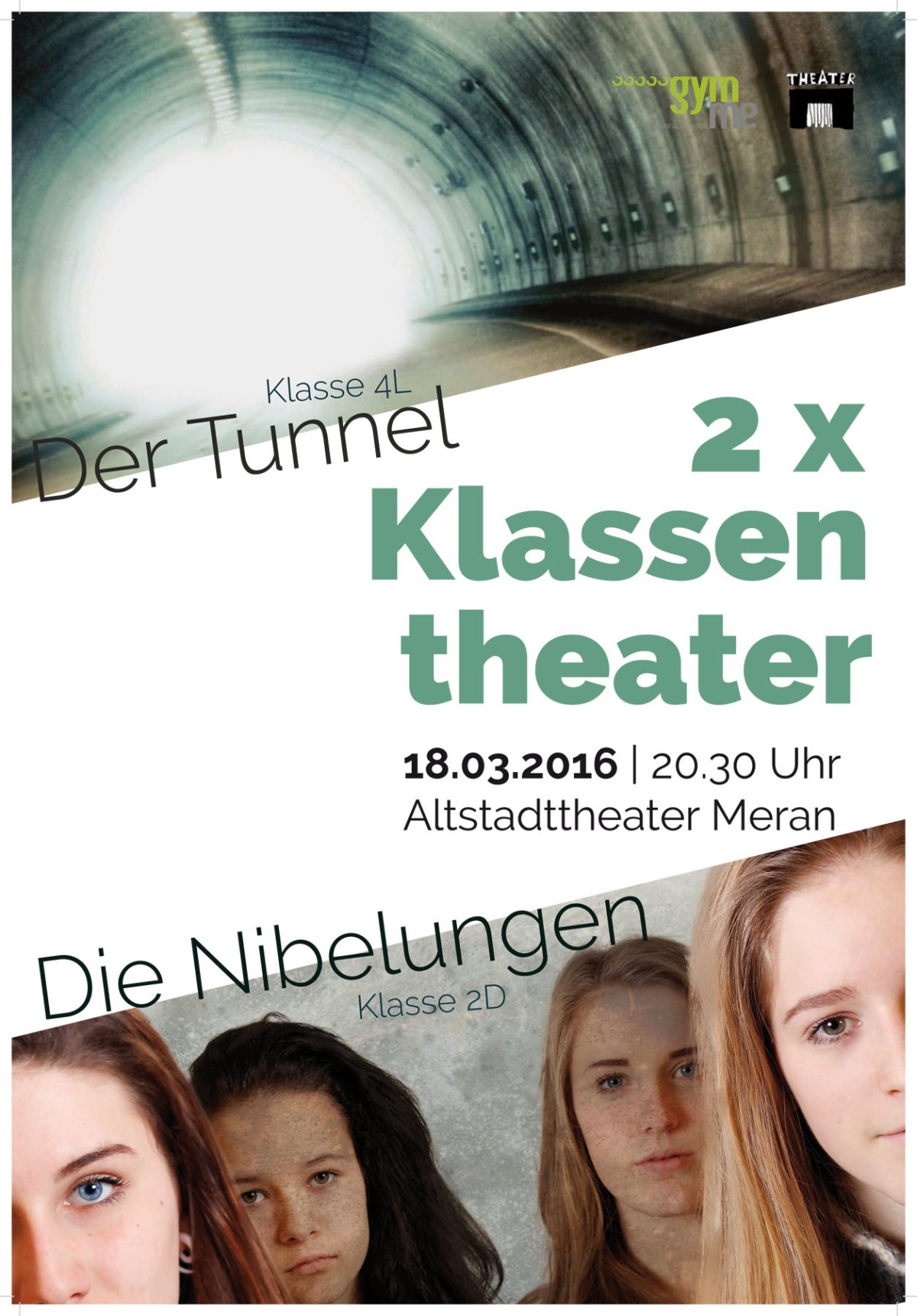 2 x Klassentheater: Der Tunnel &amp; Die Nibelungen